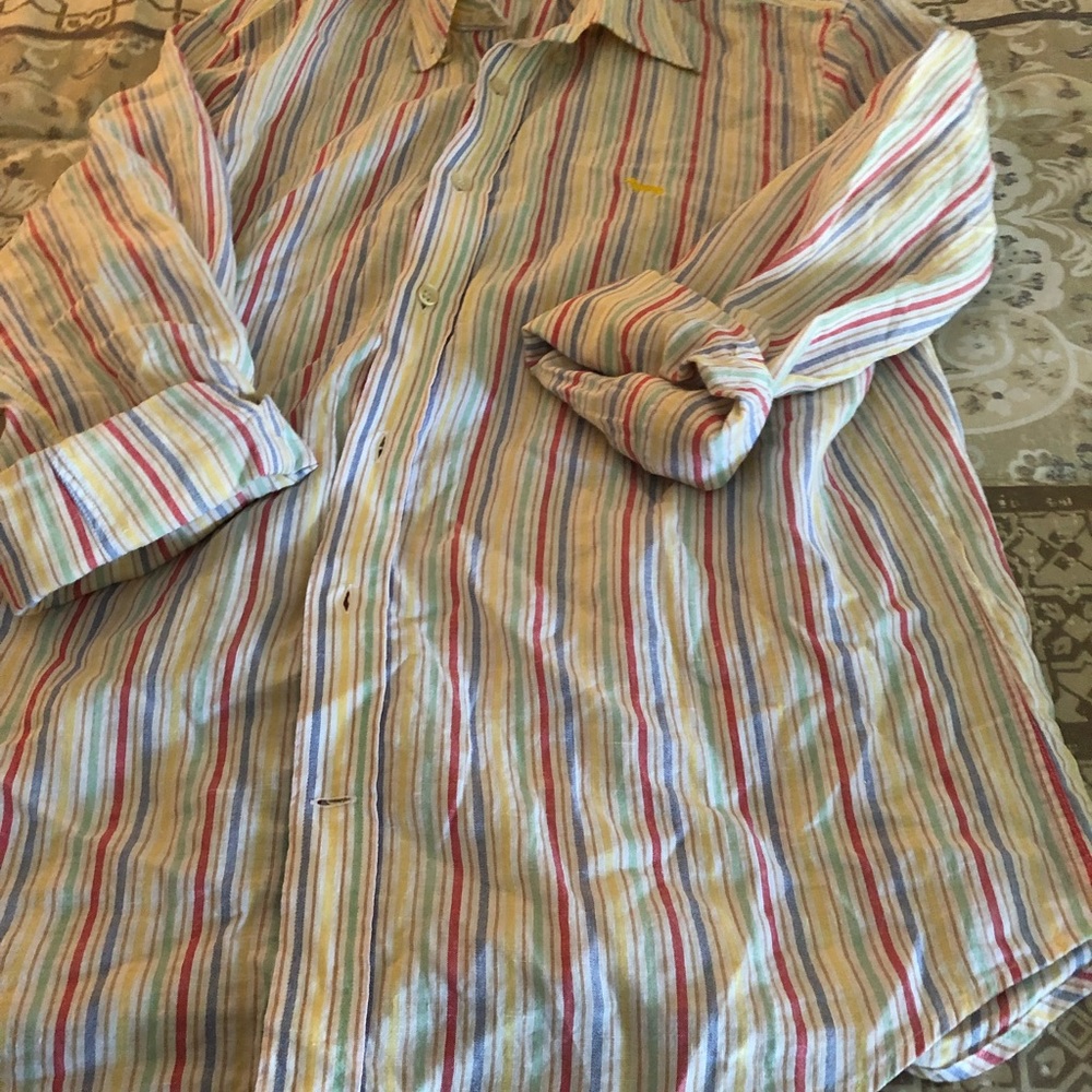 Harmont and Blaine mens button down shirt
